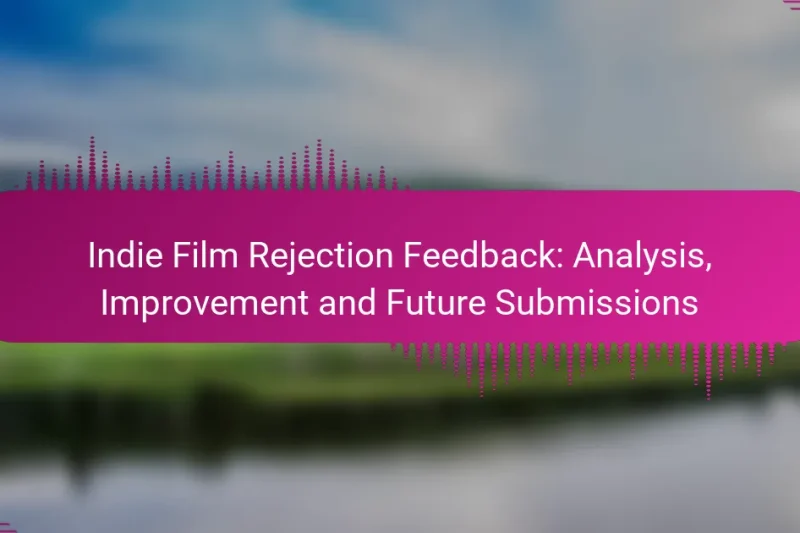 Indie Film Rejection Feedback: Analysis, Improvement and Future Submissions