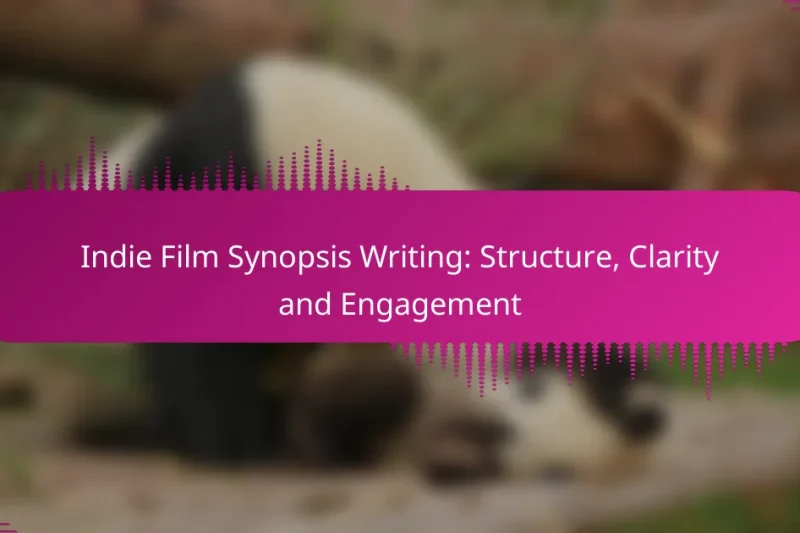 Indie Film Synopsis Writing: Structure, Clarity and Engagement