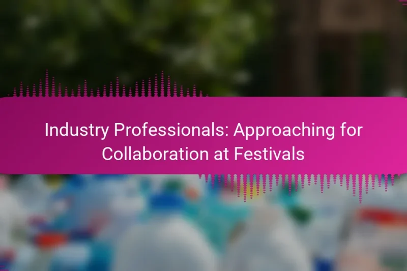 Industry Professionals: Approaching for Collaboration at Festivals