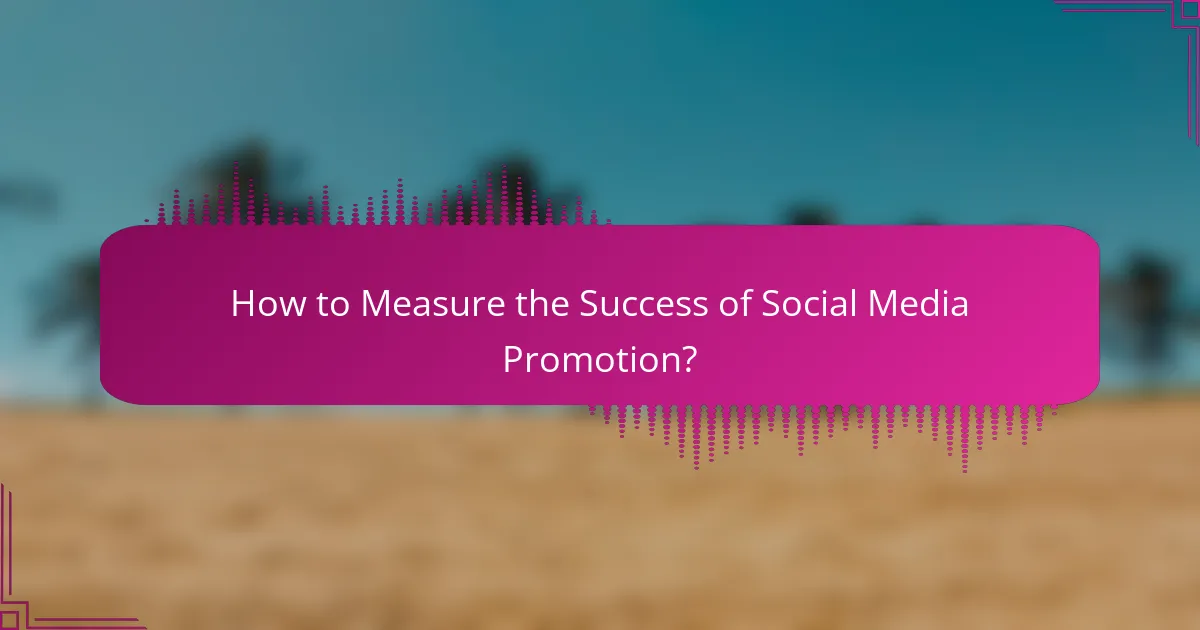 How to Measure the Success of Social Media Promotion?
