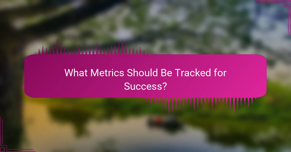 What Metrics Should Be Tracked for Success?